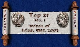 Top 25: Mar. 31, 2003
