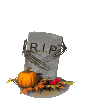 ghost&pumpkin&RIP